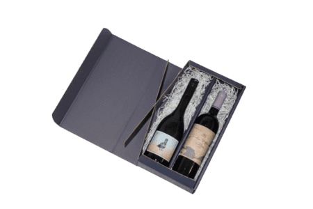 Gift box for two bottles (blue) - Image 2