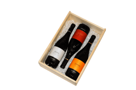 Wooden box for three bottles - Image 2